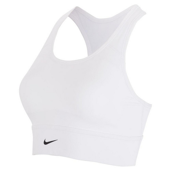 NEW! NIKE Women's [S] Padded Medium Support Sports Yoga Bra-White CZ4496-100