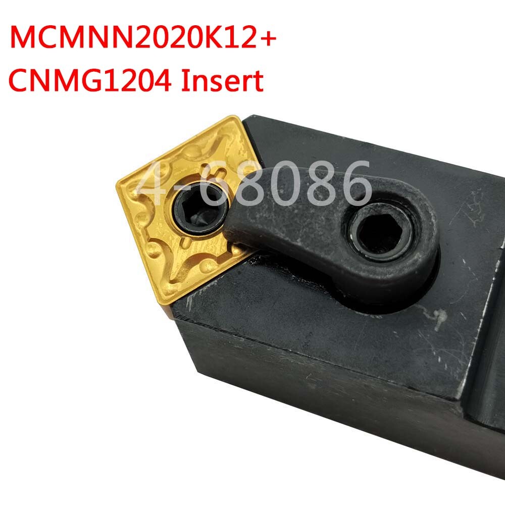 MCMNN2020K12-100 +2pc CNMG120408 CNMG432 lathe Insert lathe turning tool holder
