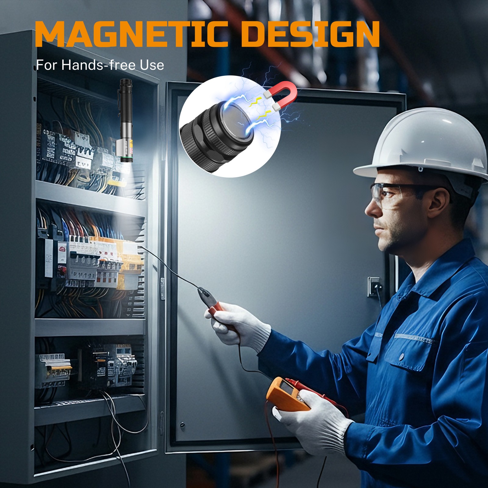 EverBrite Rechargeable EDC Flashlight with White Light and Green Beam 500 Lumens