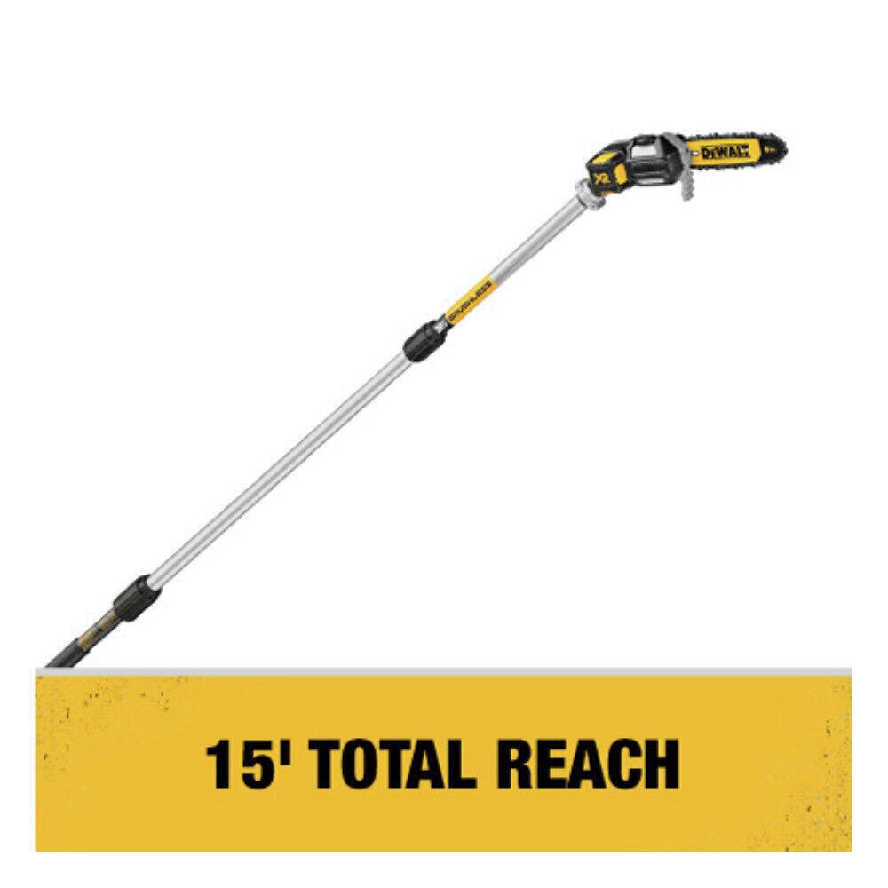 DEWALT 20V MAX XR Brushless Li-Ion Cordless Pole Saw New DCPS620B US Tool Only