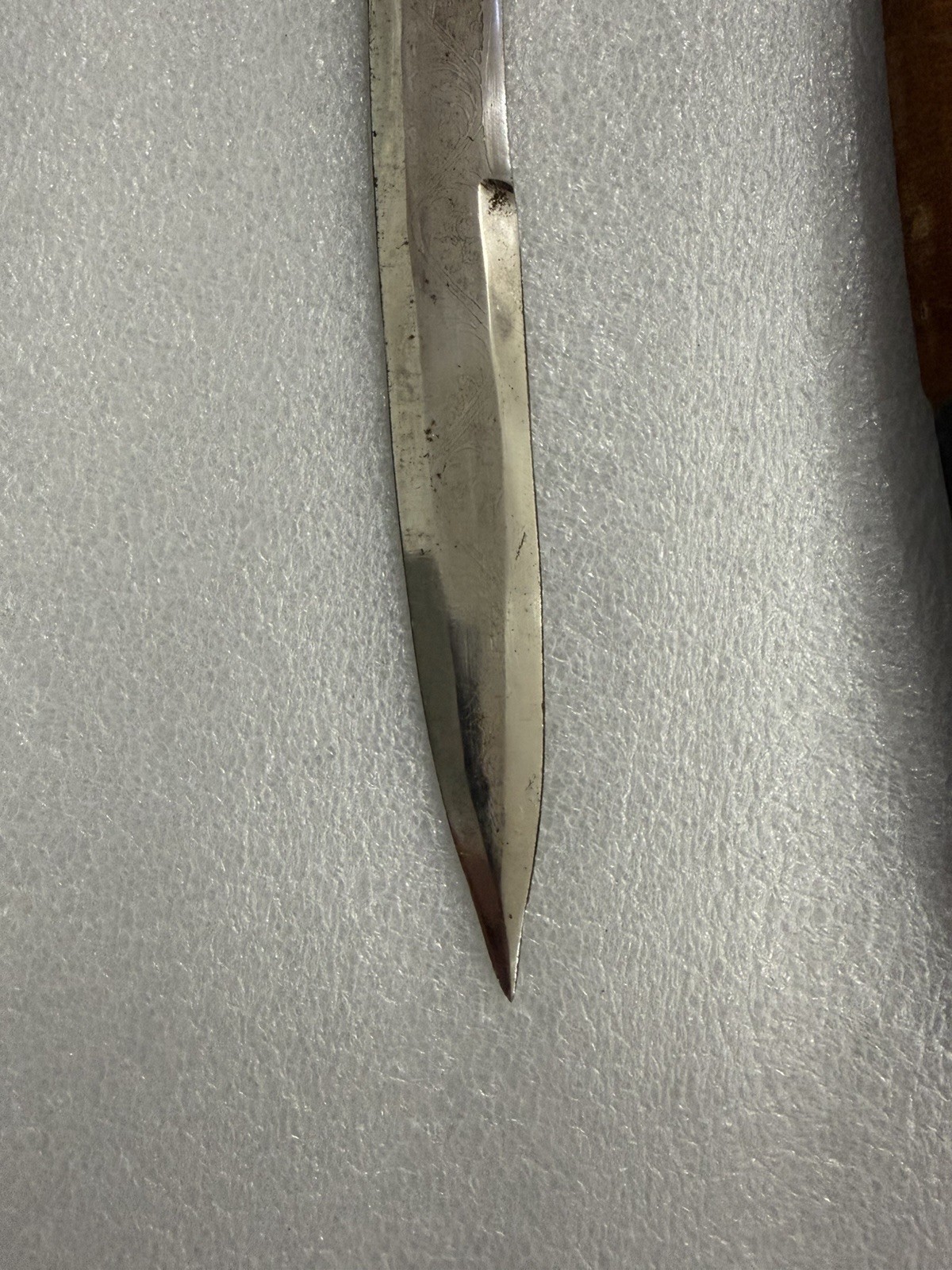 Decorative Indian Saber Sword Khanda Sikh Symbol w Scabbard 34”