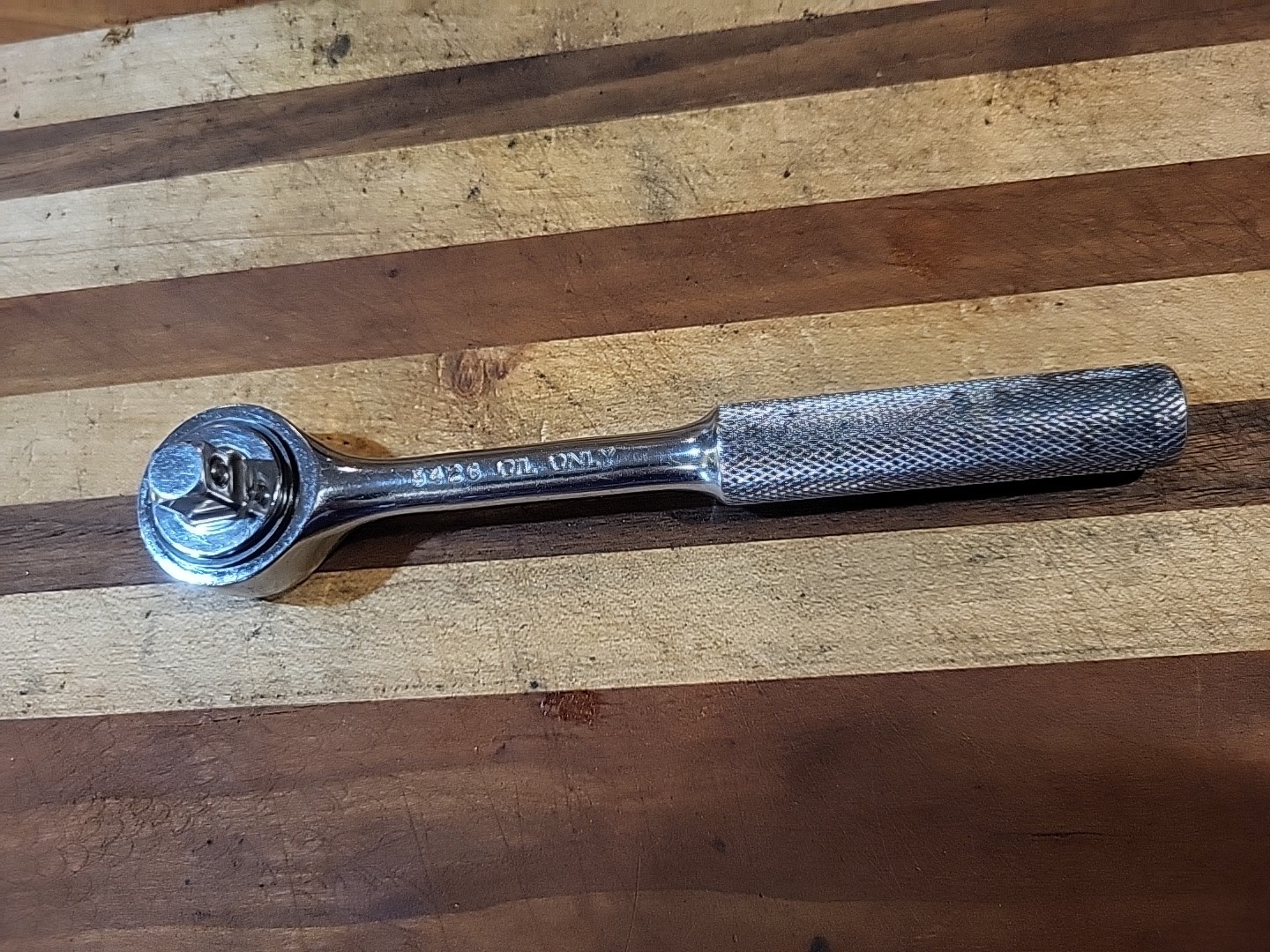 Wright 3426 Ratchet 3/8" Dr. Knurled Ratchet. USA 🇺🇸 EUC 🔥
