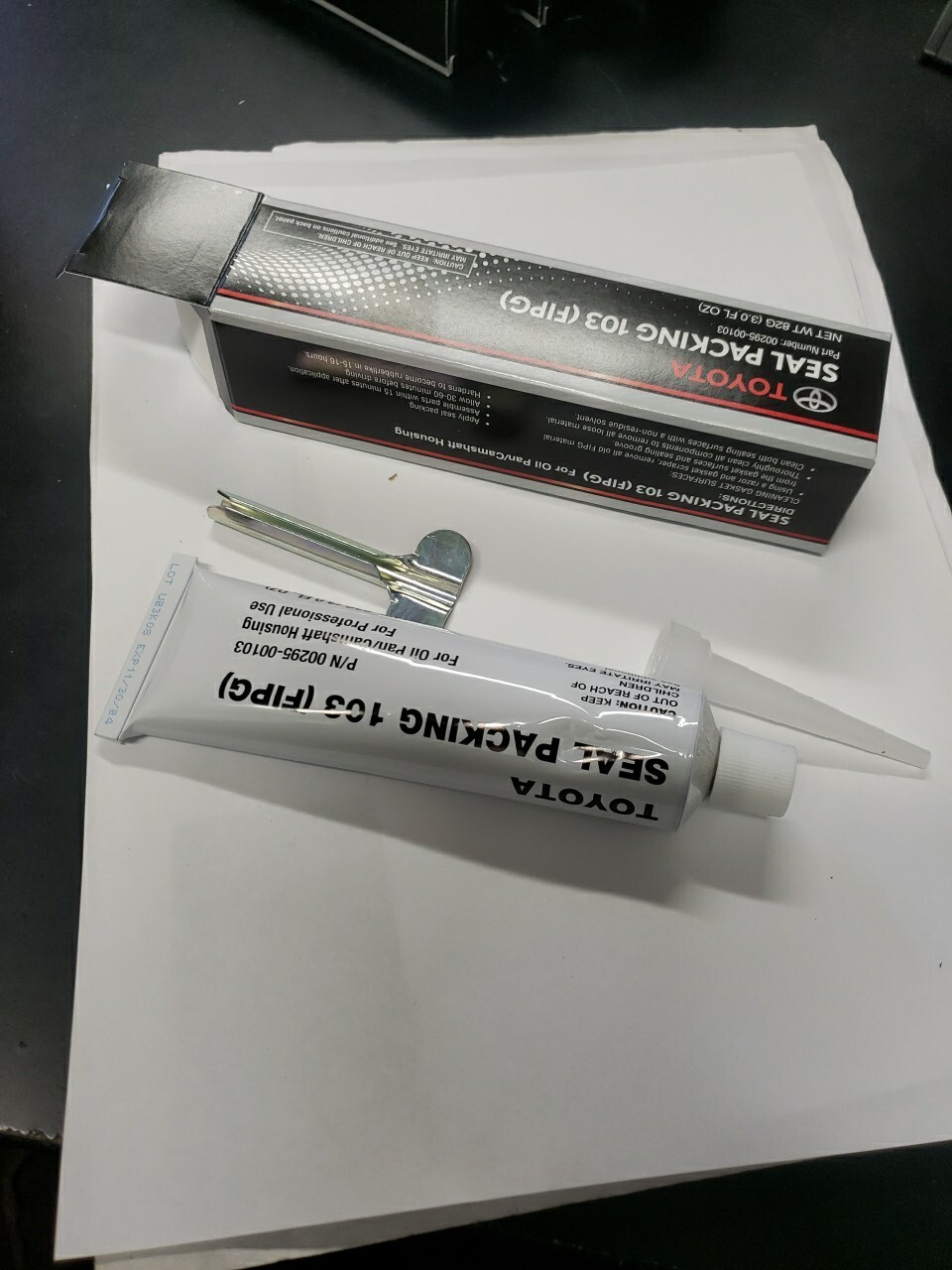 Genuine Toyota / Lexus Seal Packing 103 (FIPG) 00295-00103