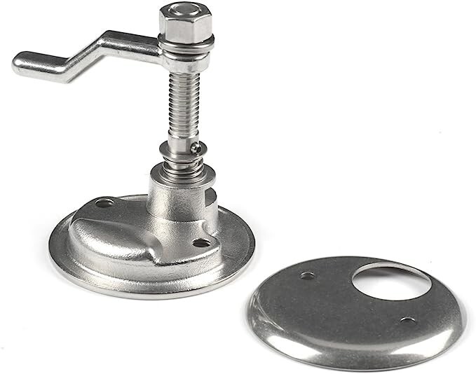 Flush Hatch Latch Turning Lift Handle Non Locking for Marine Boat Stainles Steel