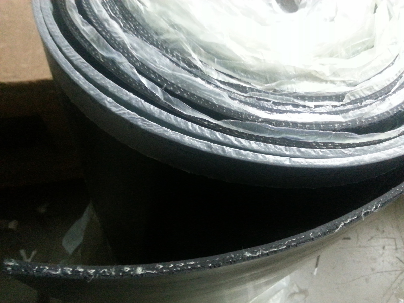 Cloth-Inserted SBR ROLL 2 PLY 1/4THK X 4"WIDE X 10 FT LONG FREE SHIPPING