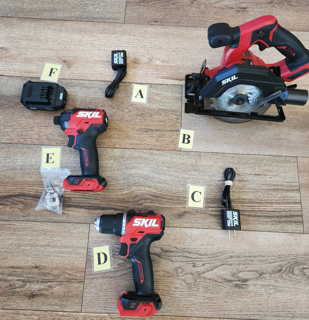 skil 12v Tools Batteries Or Chargers (L)