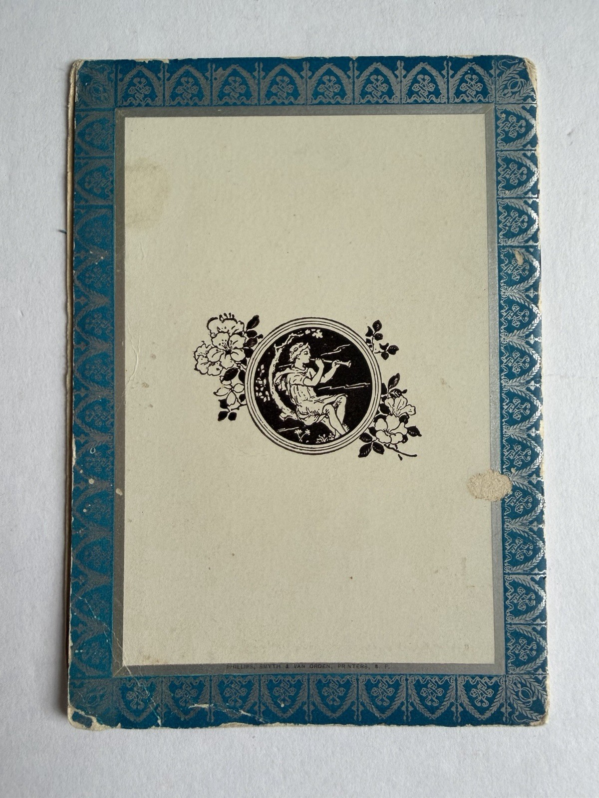 Antique 1902 Program Playbill Loring Club San Francisco Hiawatha & Minnehaha