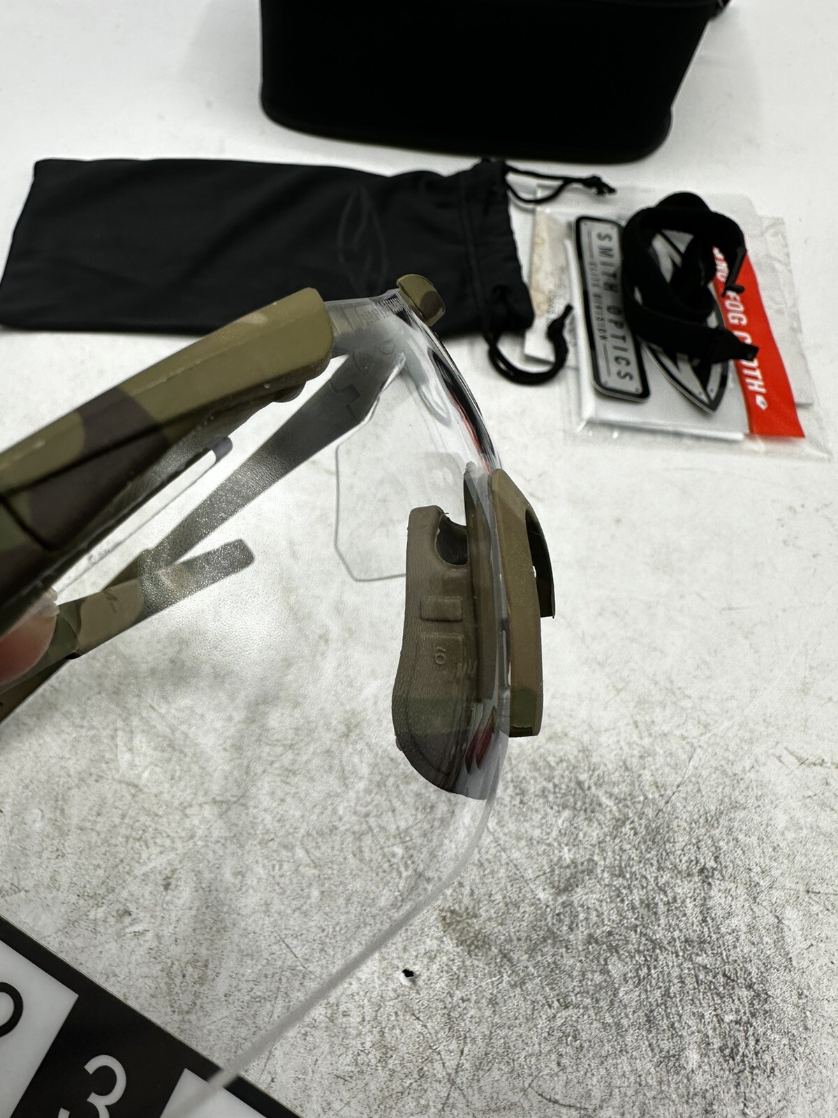 Smith Optics AEGIS Frame, Clear Lens Shooting Glasses Multicam OCP APEC