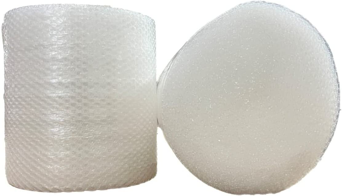 3/16'' SH Small Bubble Cushioning Wrap Padding Roll 175' x 12'' Wide 175FT Clear