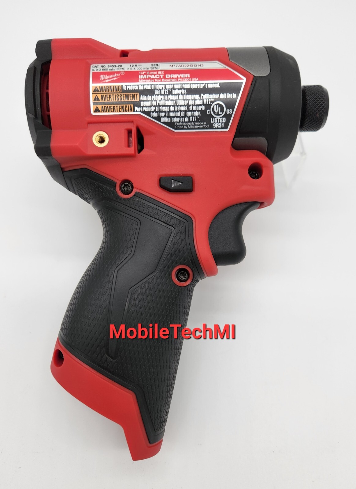 Milwaukee M12 FUEL 1/2" Hammer Drill 3404-20 + Impact Driver 3453-20 - Brand NEW