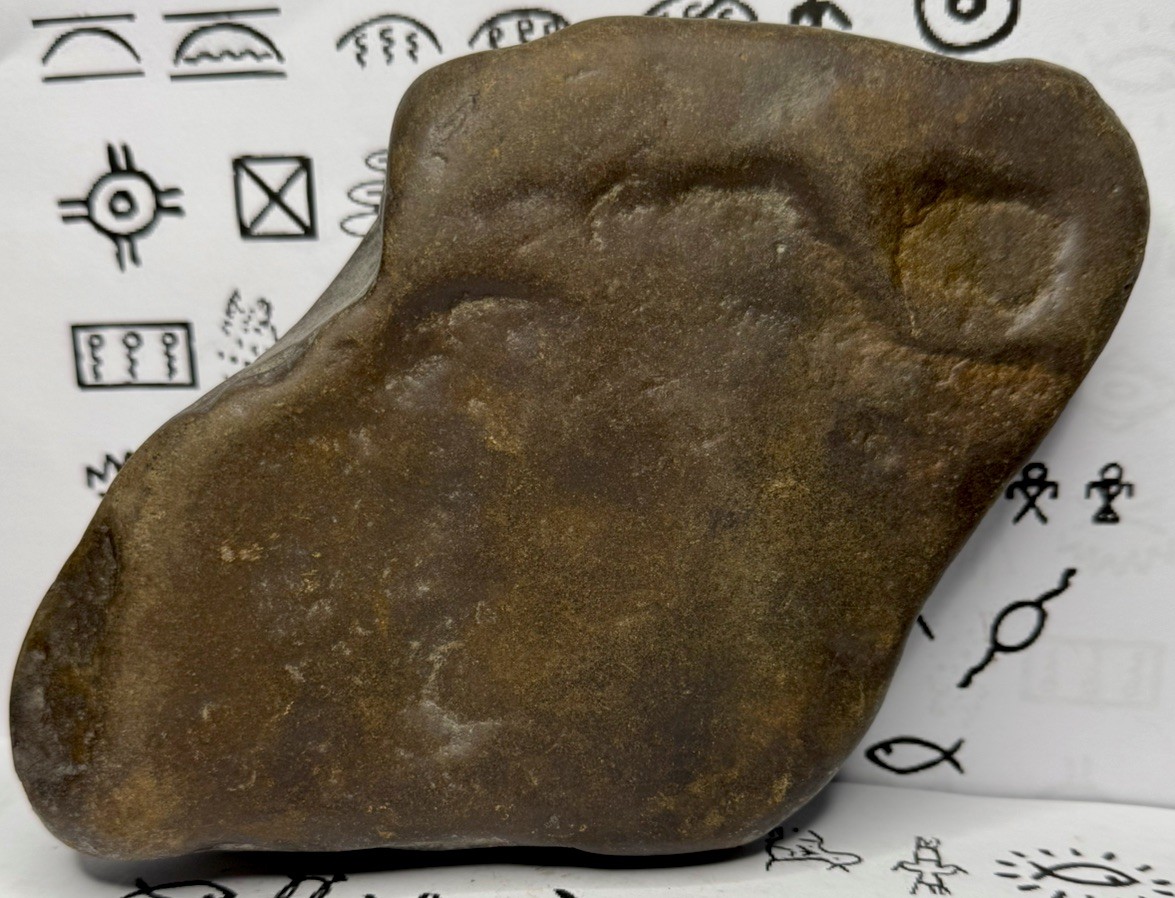 Native American Indian Authentic Artifact Stone Carved Effigy, 3 lb 14 oz • VA