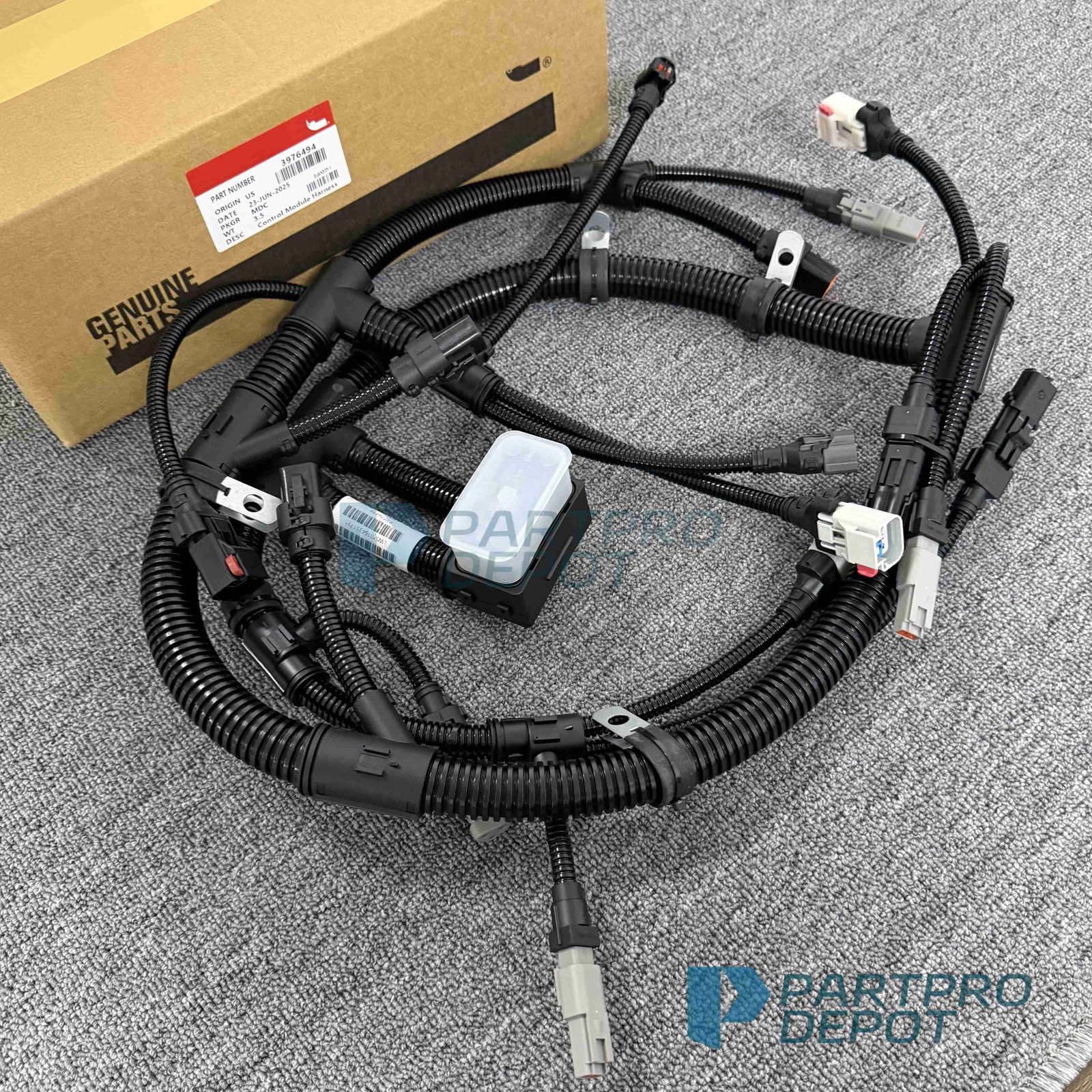 Electronic Control Module Harness Fit Cummins ISC QSL QSC8.3 4943176 3976494