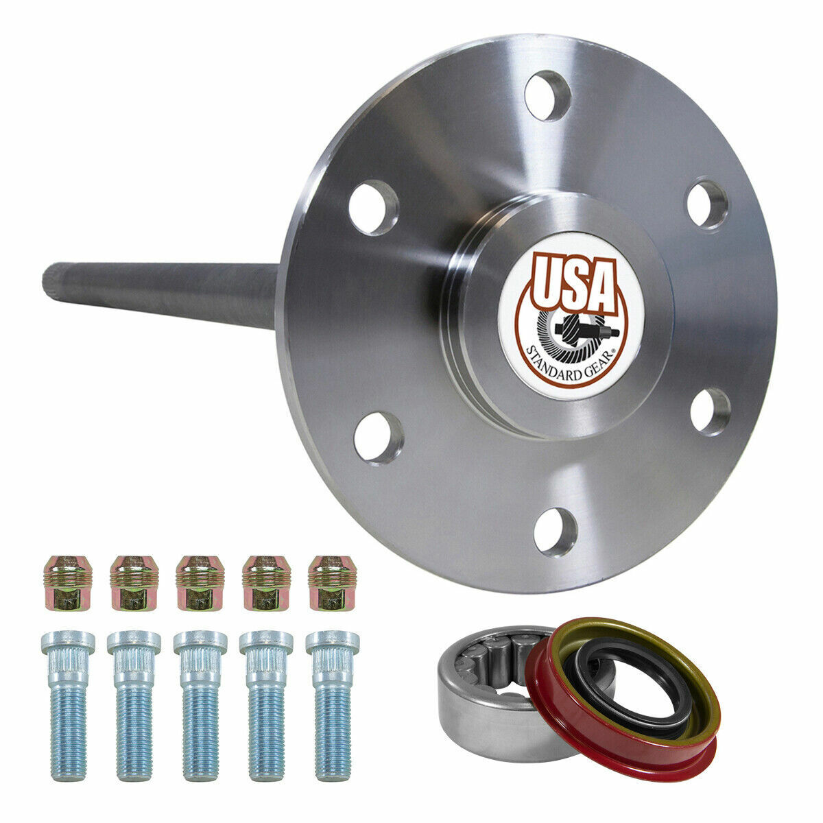 Rear Axle Kit Fits GM 8.5"/8.6" Diff 30 Spline 6 Lug LH 33.6" Long