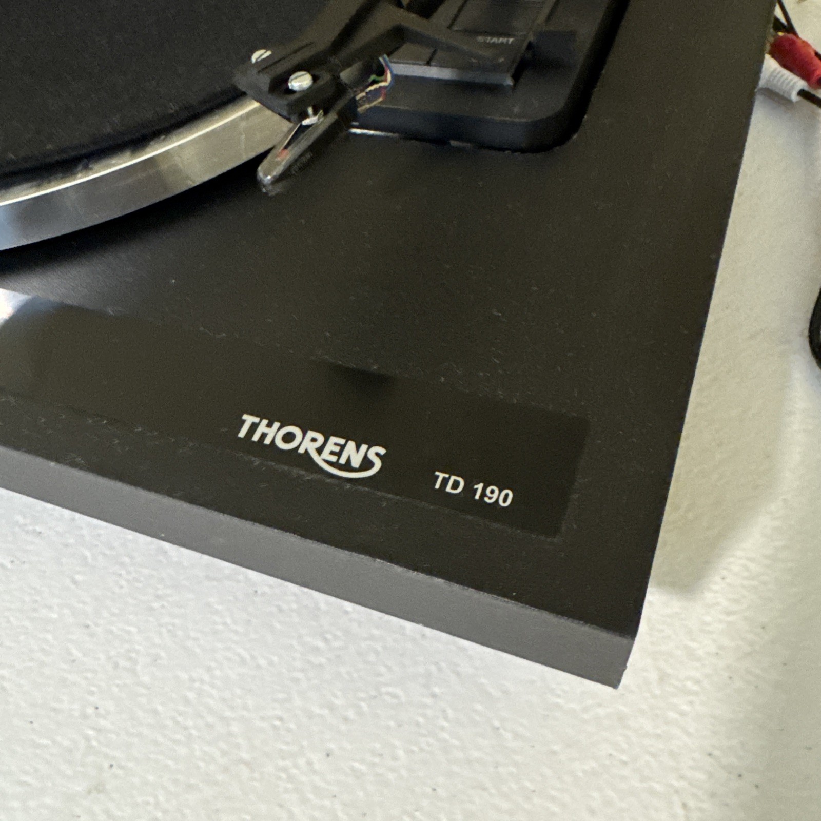 Thorens TD 190 Turntable TD-190-1 USA Vintage Record Player Made In Germany