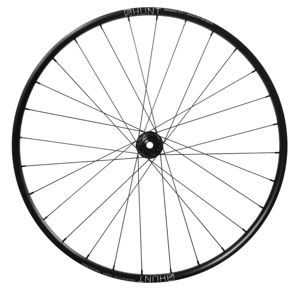 HUNT Trail Wide V2 MTB 27.5" Alloy 6B Disc Mountain Bike FRONT Wheel 15 x 110mm