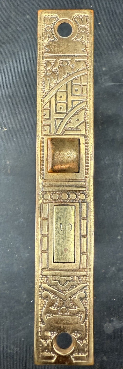 Corbin 1895 Ceylon Passage Set Drum Knobs Eastlake Victorian 1 Of 11 Sets