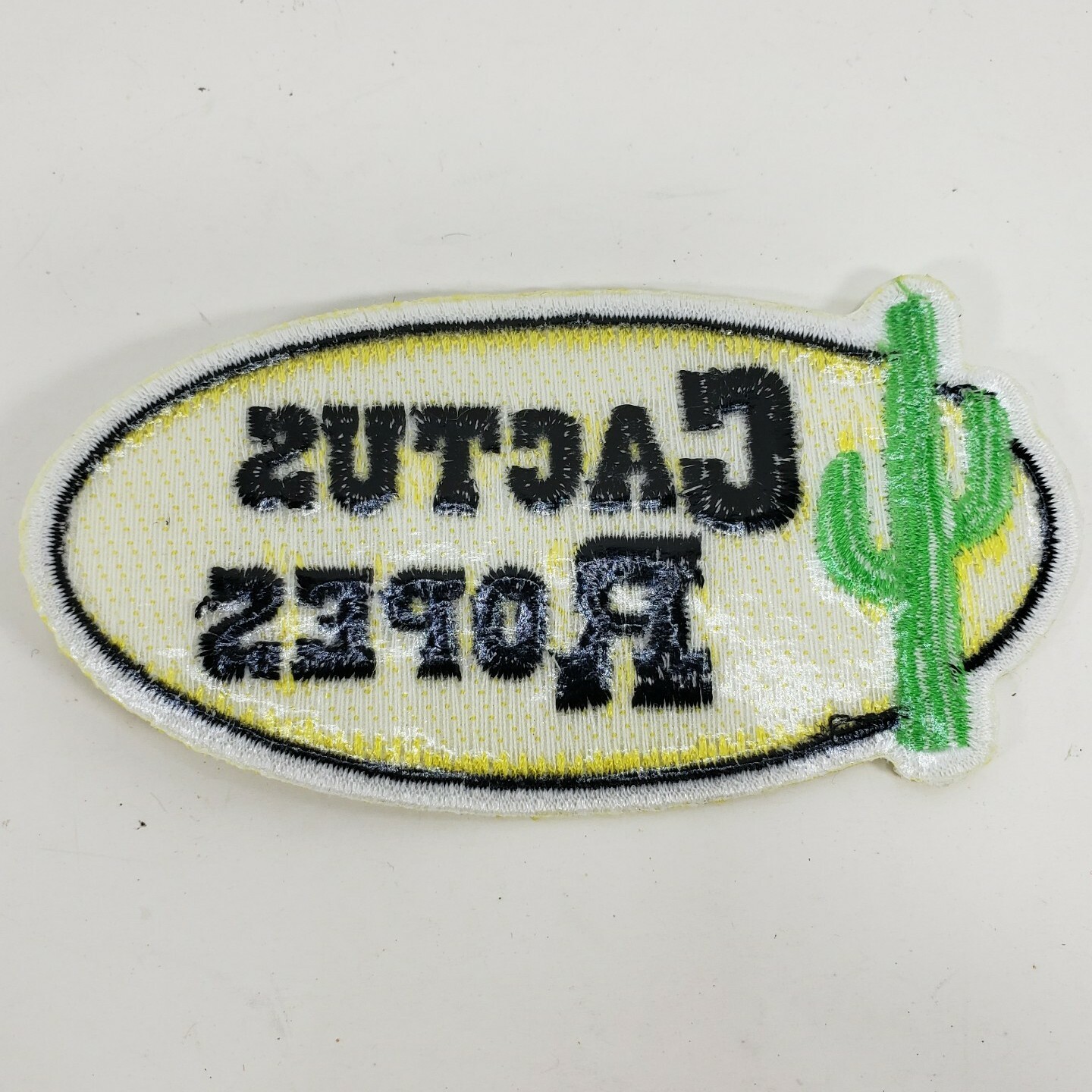 Cactus Ropes Patch Embroidered Round Logo