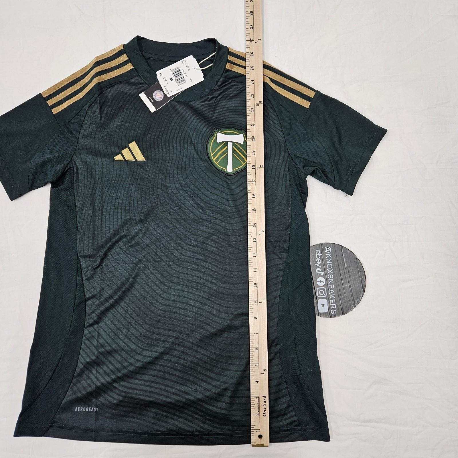 Adidas Portland Timbers Jersey Green Home MLS Soccer IV9938 Women's Size Medium