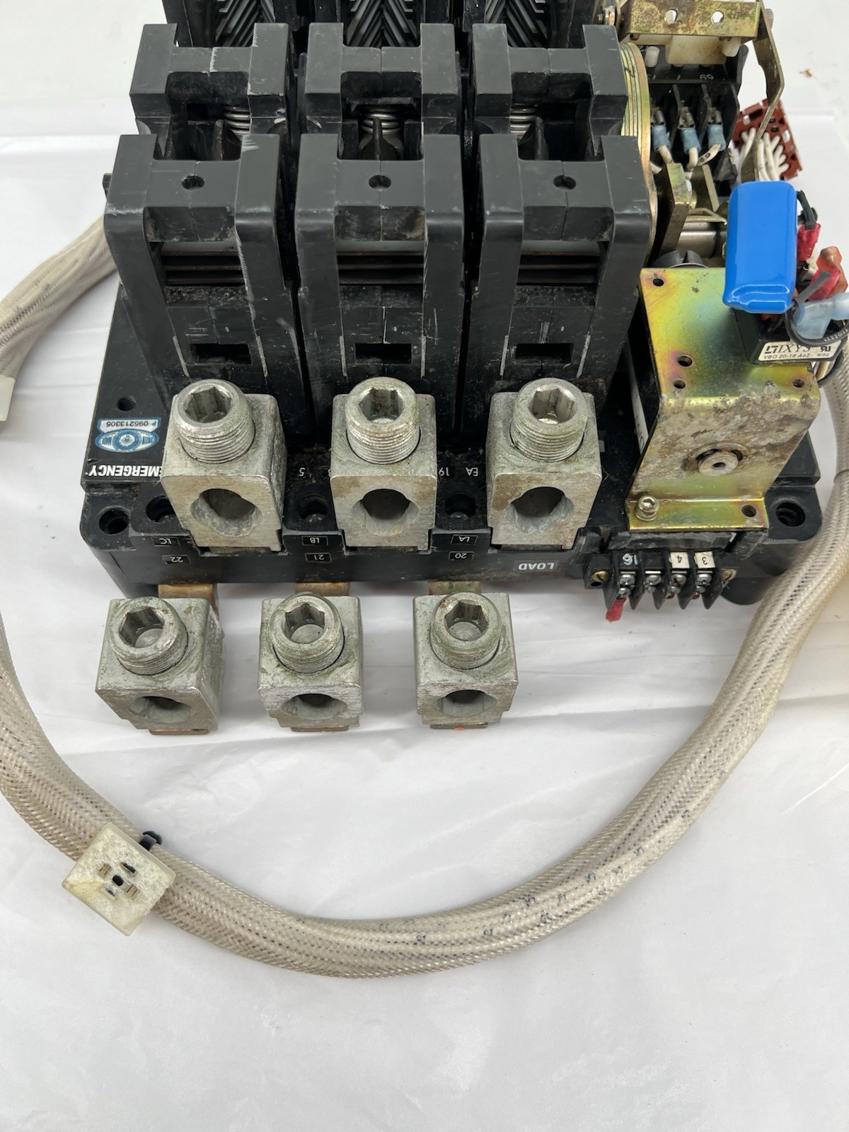 Asco 300 Series Automatic Transfer Switch, 3P, 22-35A, 3Ø, 480-600V, For Motors