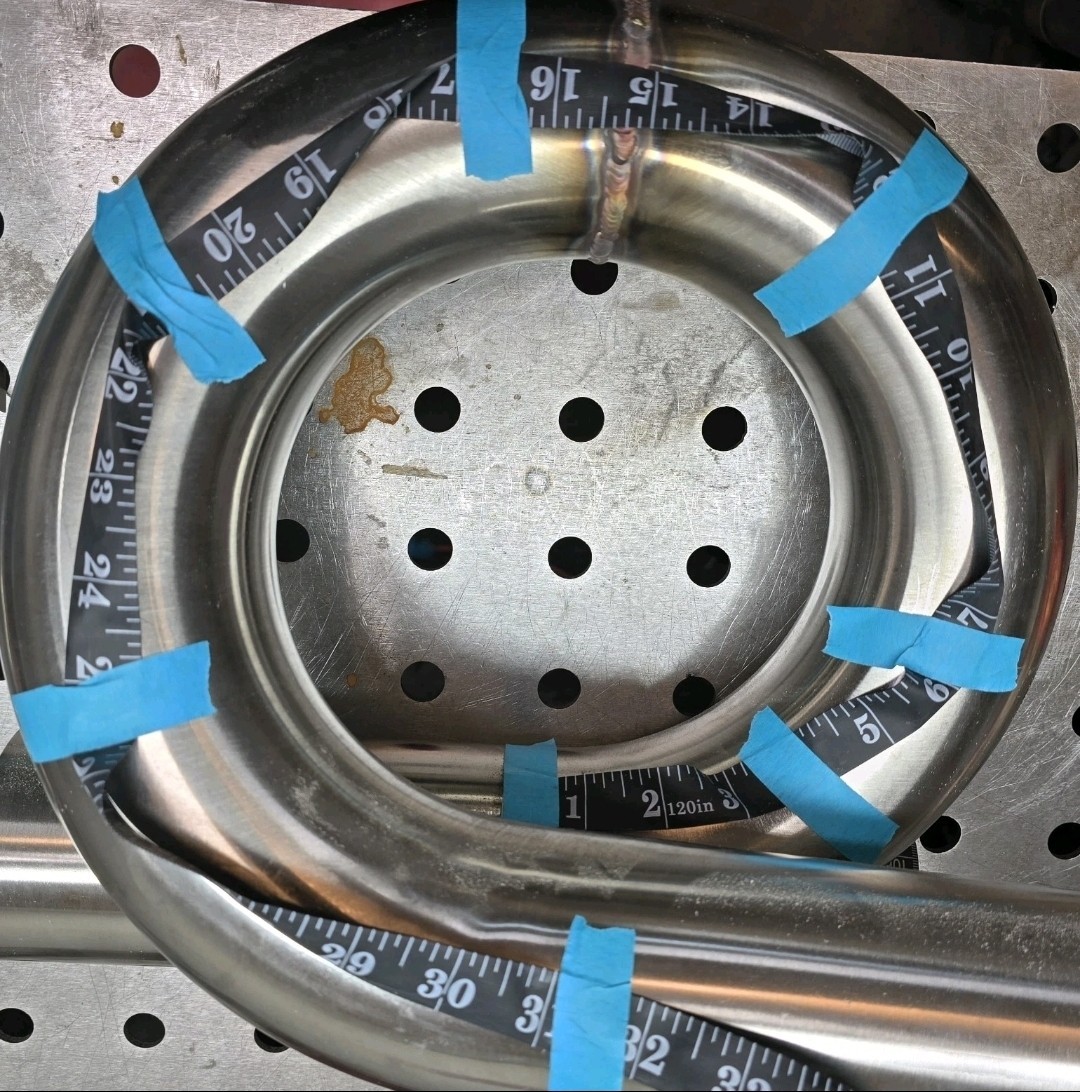 HAE 3" equal length Stainless exhaust loop