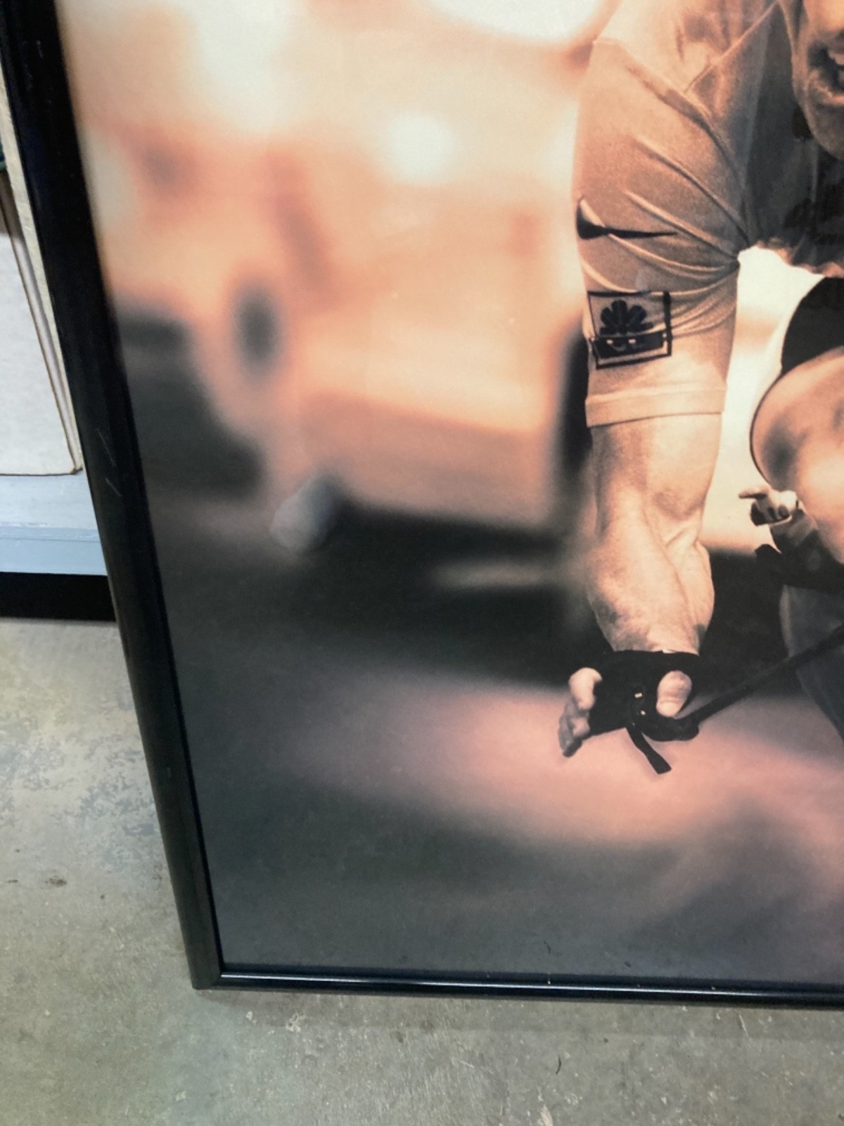 Lance Armstrong 2001 Oakley Tour de France Winner Poster Framed 28" x 41"