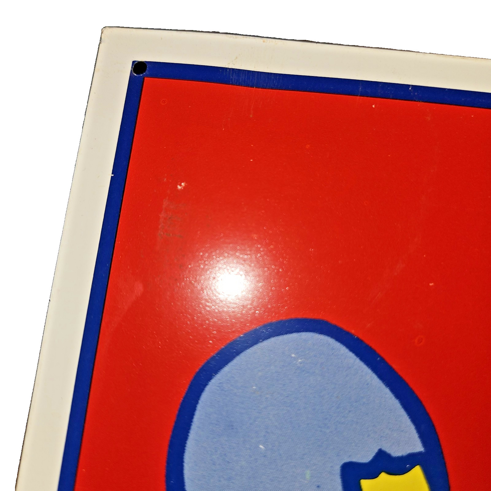 Vintage Pepsi-Cola 5 Cent Metal Sign Soda Advertisement Made USA