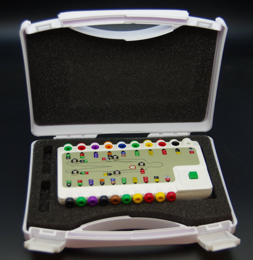 SEG-A  PORTABLE 12 LEADS ECG/EKG HOLTER SIGNAL SIMULATOR GENERATOR
