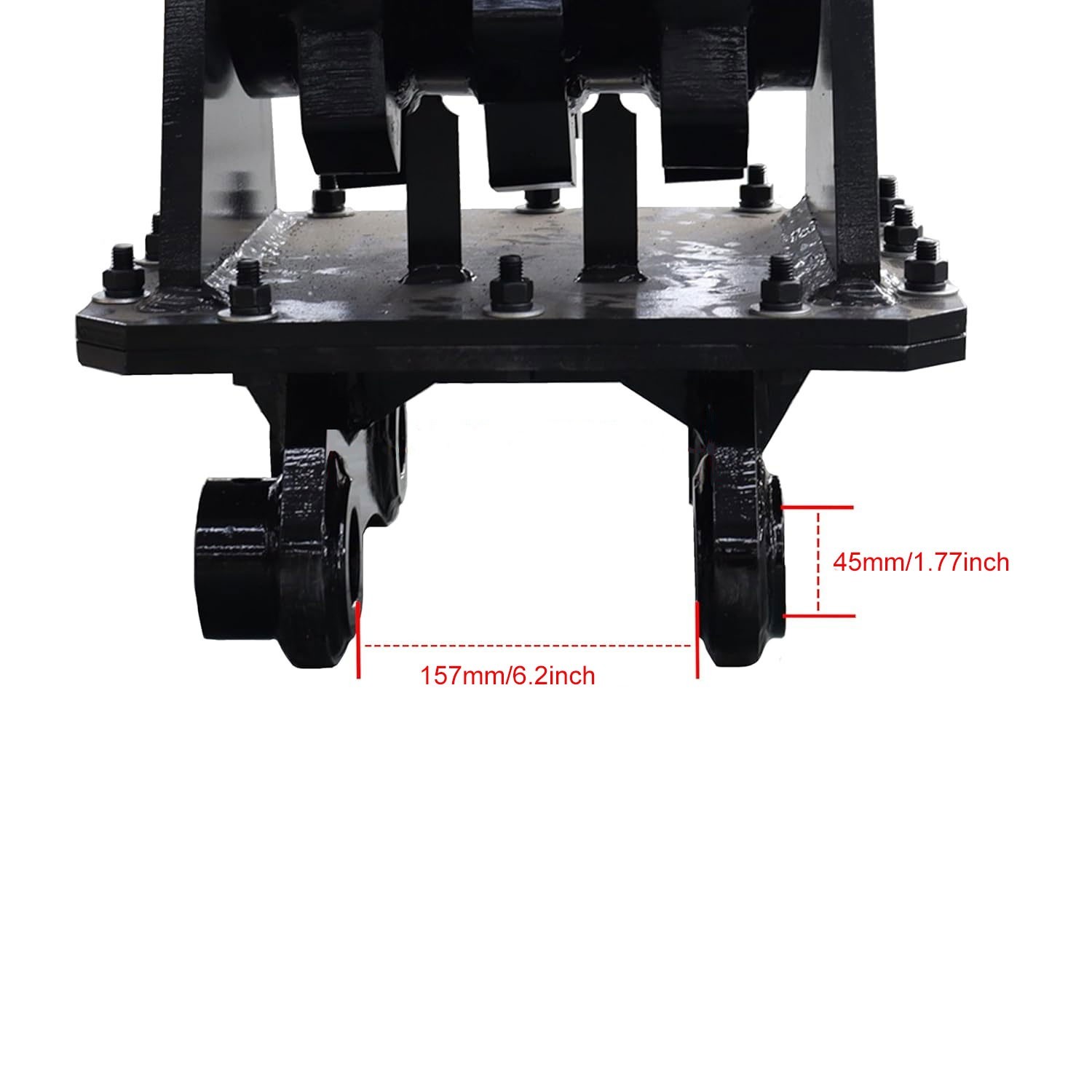 MMS CAT 305 Excavator Compaction Wheel Heavy Duty Trench Roller Attachment