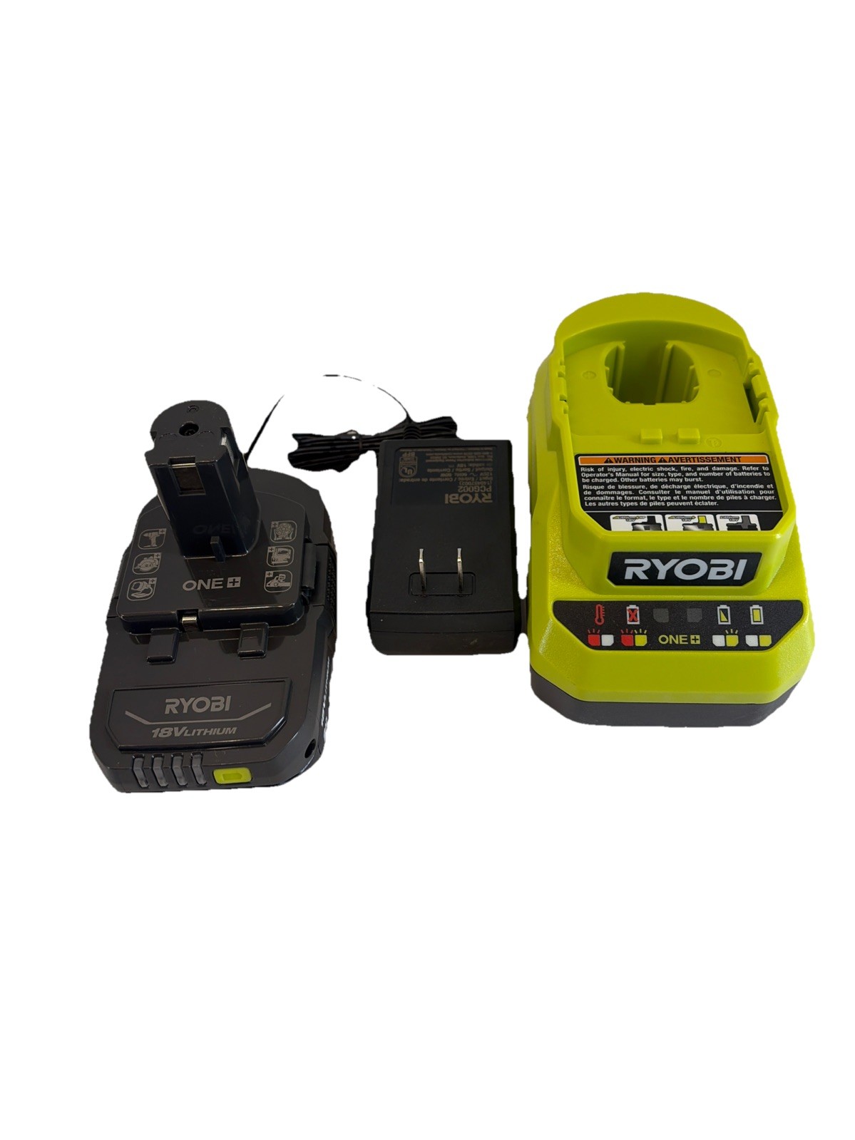 RYOBI ONE+ 18V 250 CFM Blower Kit 2Ah Battery & Charger P21011K