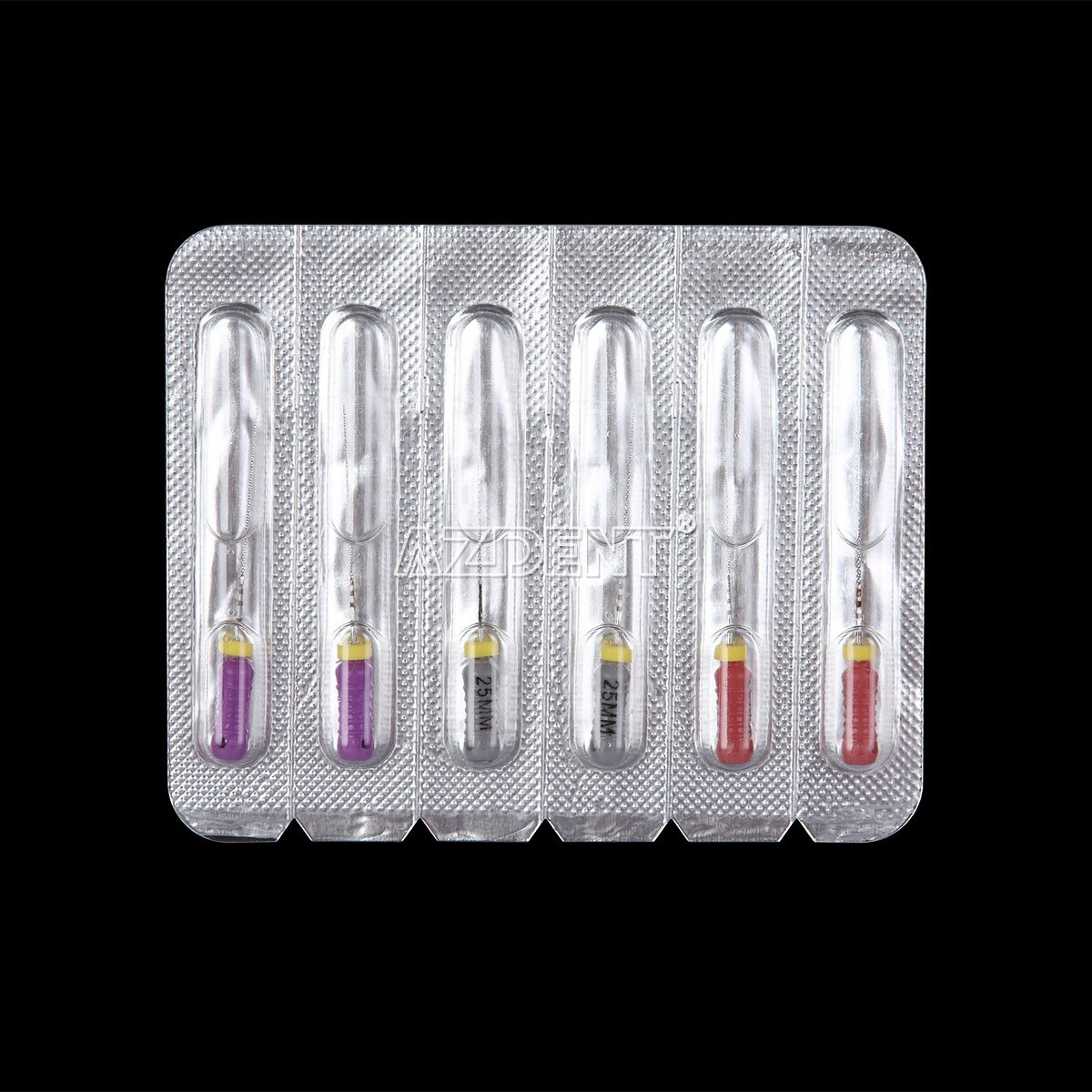 6pcs Dental Hand Use C Files 6# 8# 10#25mm Endodontics Endo Root Canal AZDENT