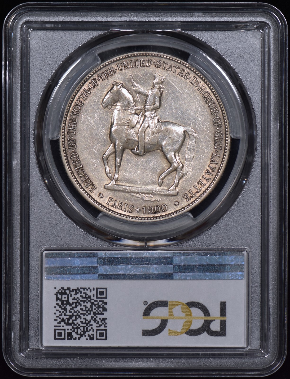 1900 Lafayette Commemorative Silver Dollar $1 PCGS XF45