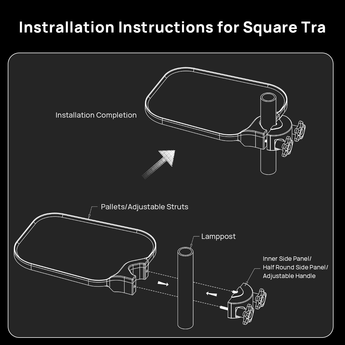 Dental Post Mounted Shelf Tray Scaler Instrument Tray Dentistry Chair Accessory