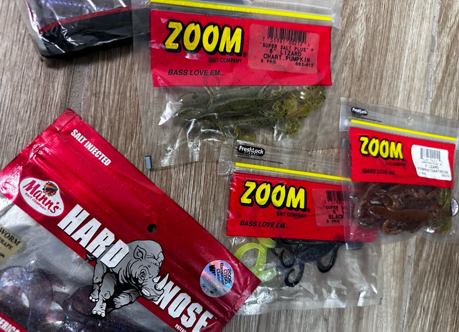 Lot Of Fishing Tackle Lures Line Hooks