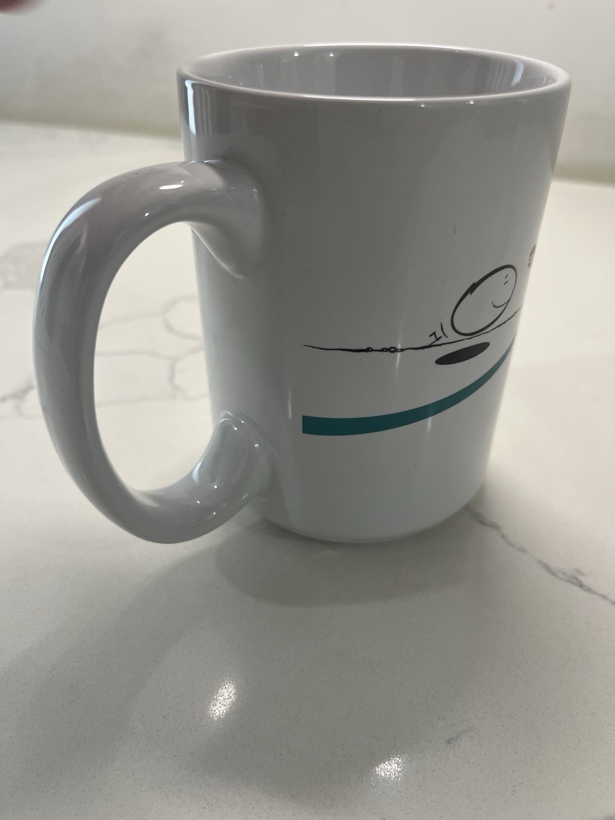 Vintage Y2K Pfizer Zoloft Mug Featuring Blob Pharma Advertising