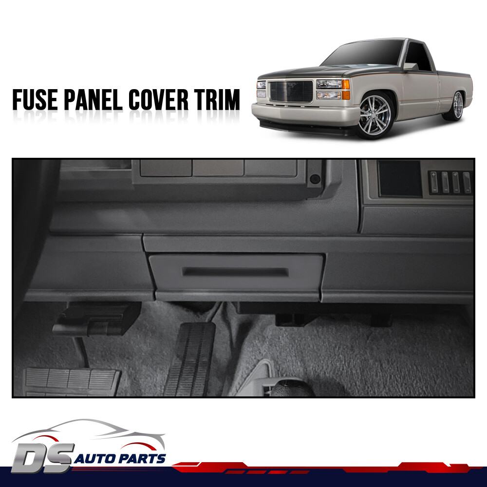 Fit For 88 - 94 Chevy & Gmc Truck Suburban Blazer Dash Fuse Panel Cover Gray