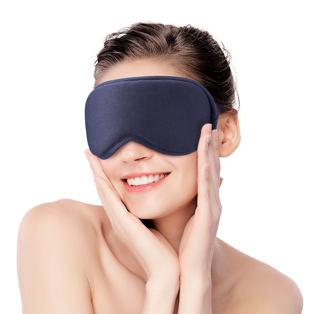 3D Cordless Heated Eye Mask Pad, Warm Compress For Puffy Eyes Dry Eye Relax Eye