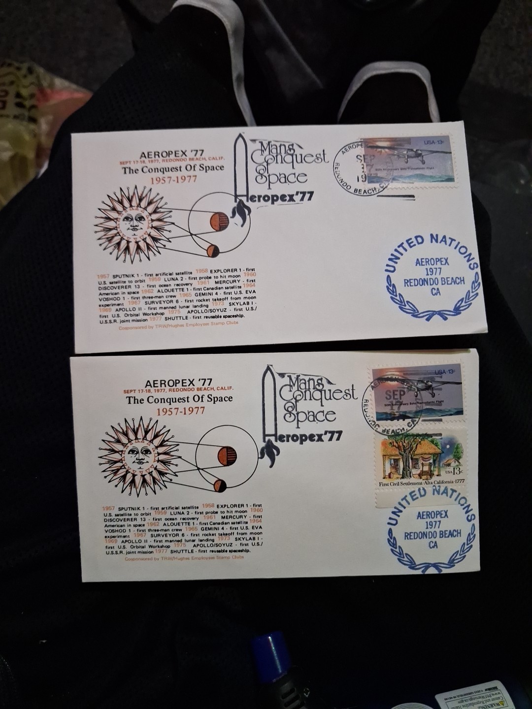 AEROPEX '77 philatelic covers