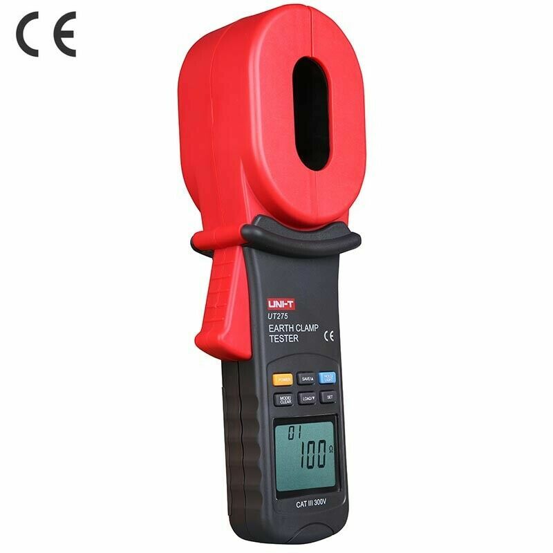 UNI-T UT275 Auto Earth Ground Resistance Clamp Meter 2.2" LCD Range 0.01~ 100✦Kd