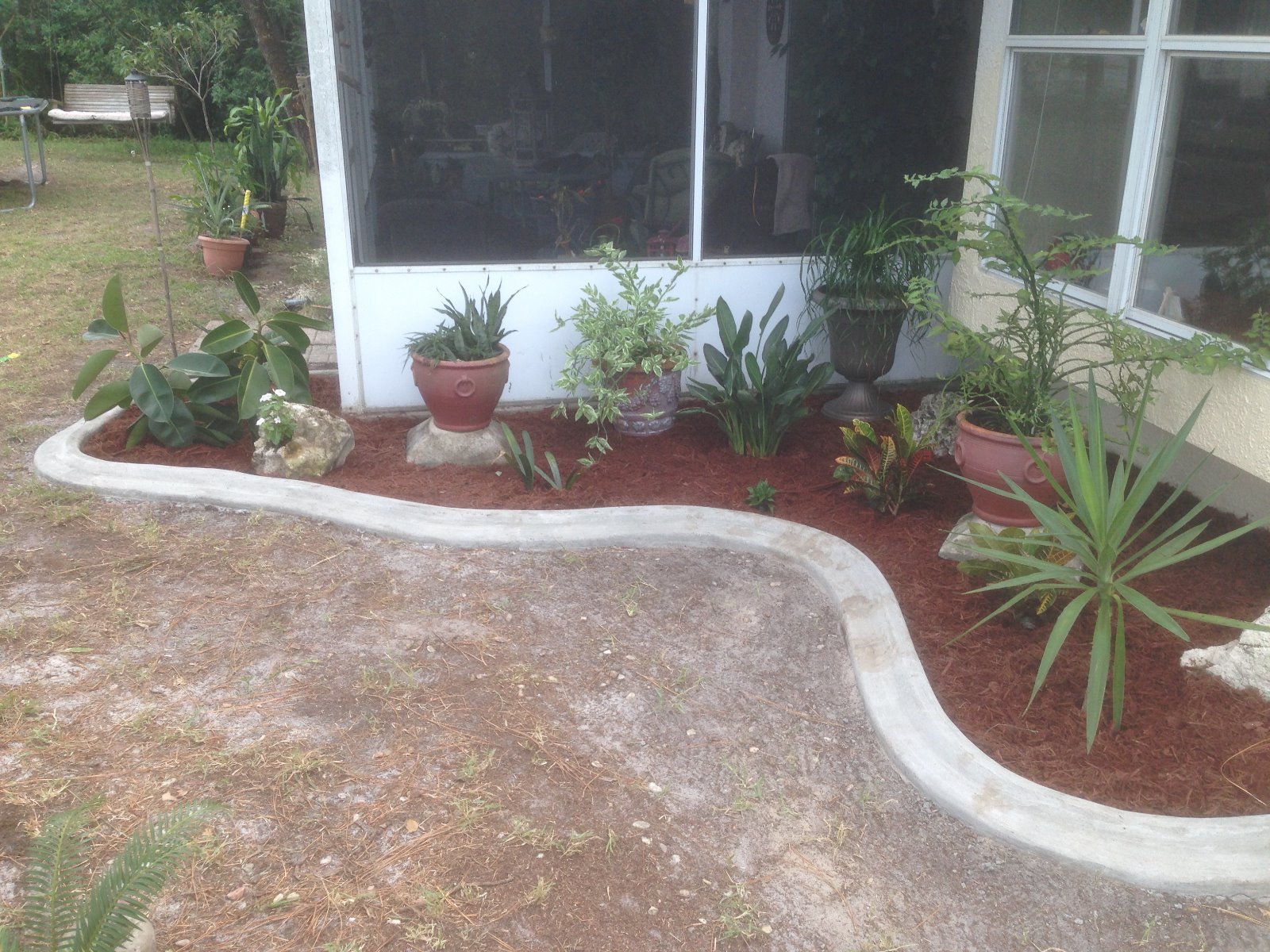 Custom curbing concrete edging landscaping DIY The original Curb It Yourself