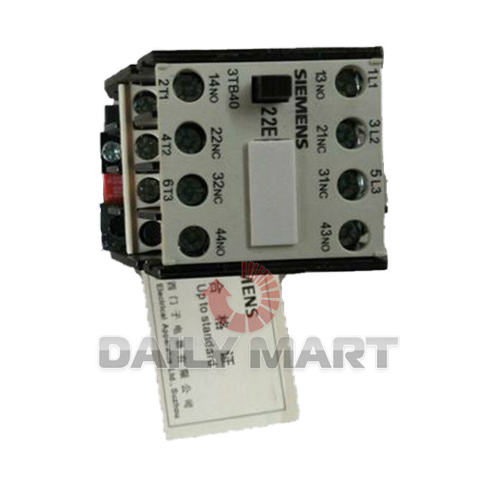 New In Box SIEMENS 3TB40 22-0XM0 Contactor 220V