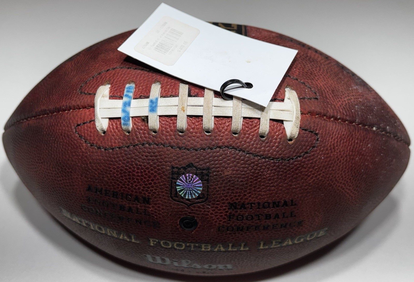 Steelers Antonio Brown Signed Autographed Game Used Football 10/2/2016 vs Chiefs