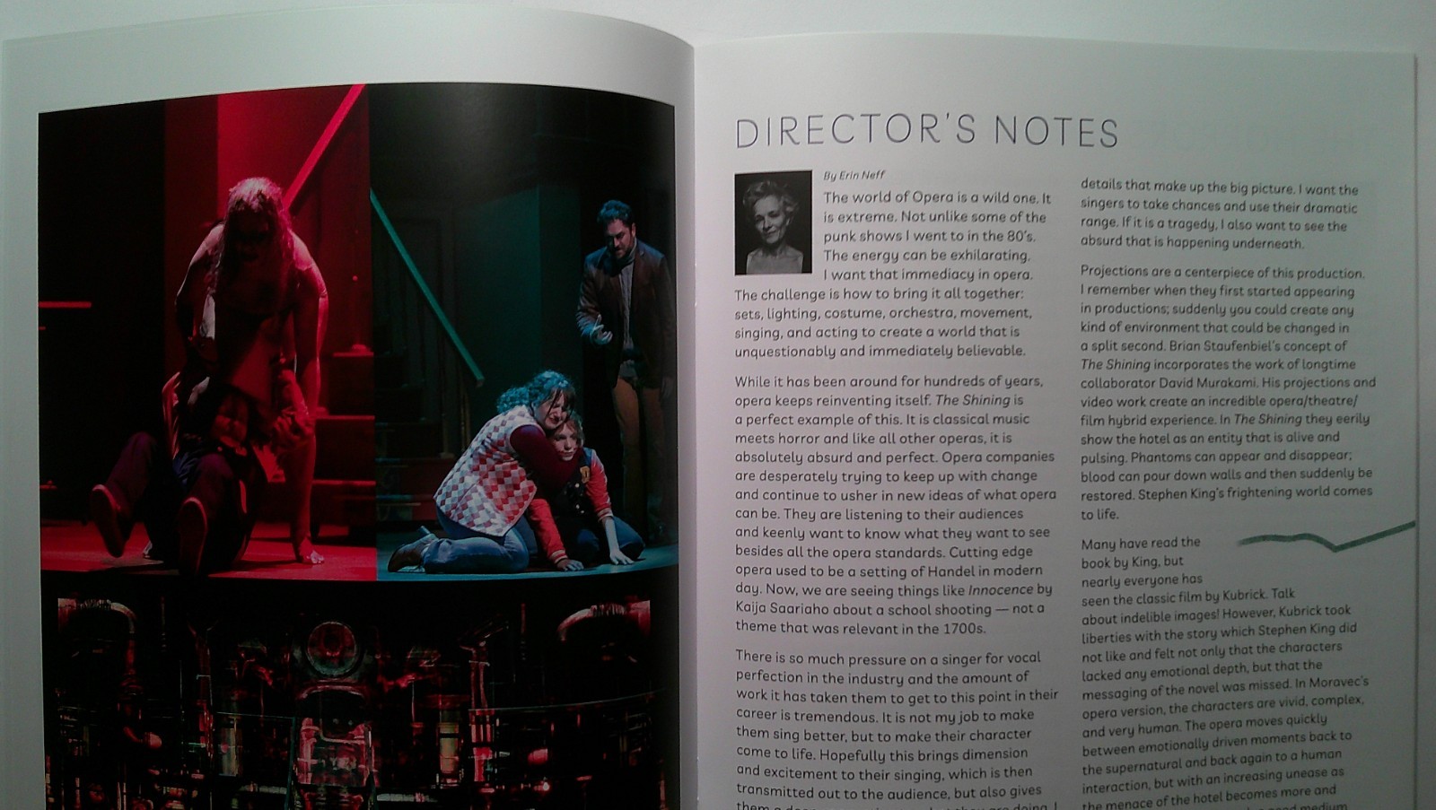 **THE SHINING* OOP OPERA PROGRAM – STEPHEN KING – PAUL MORAVEC / MARK CAMPBELL*