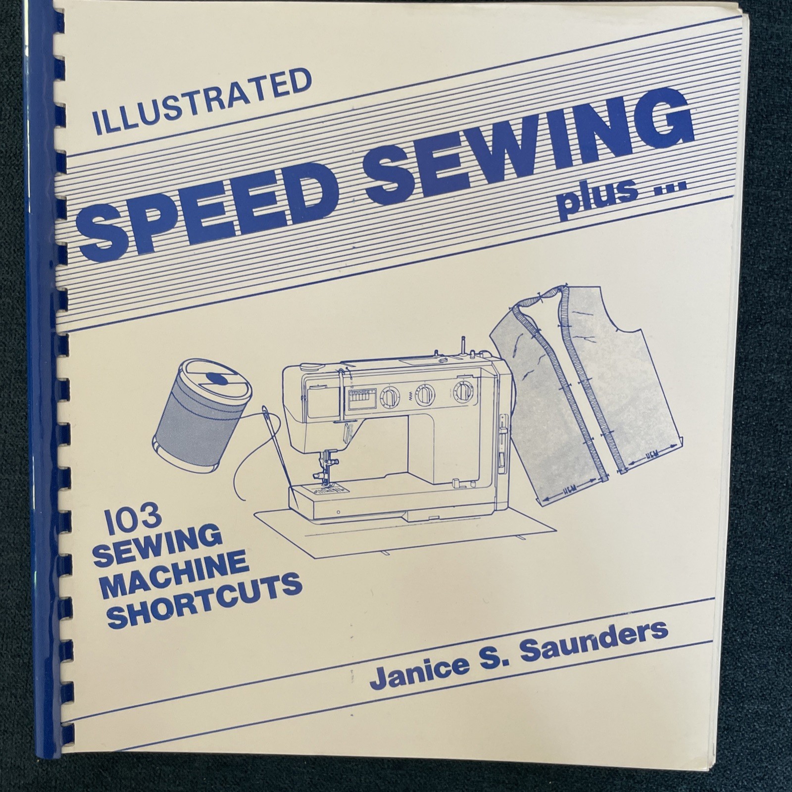 Speed Sewing Book Sewing Short Cuts Janice Saunders