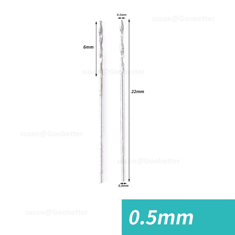 HSS Jobber Twist Drill Bit Metal Wood Plastic All Sizes 0.5mm - 8mm Diameter