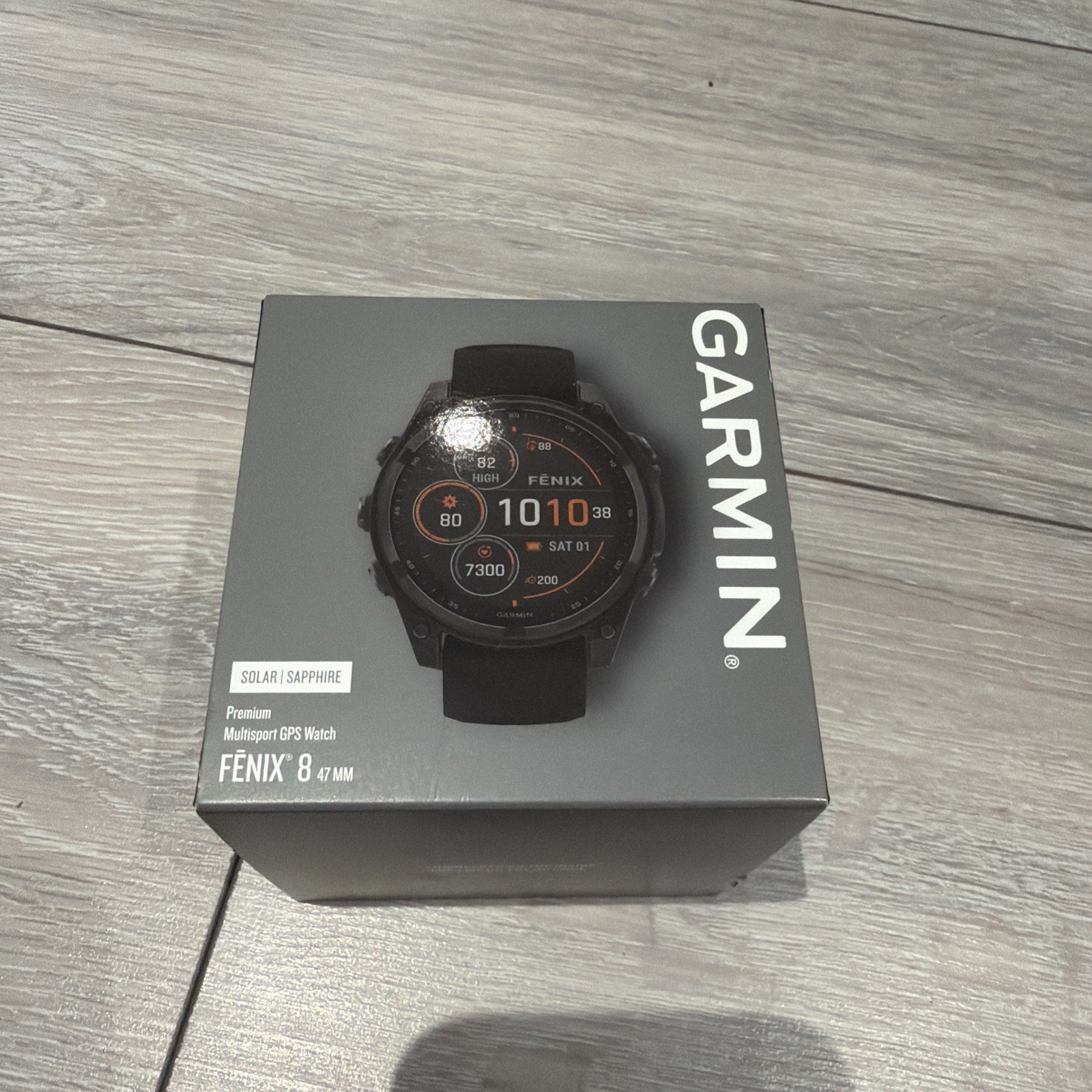 Garmin Fenix 8 Solar Sapphire Edition 47mm Multisport GPS Smartwatch – Brand New