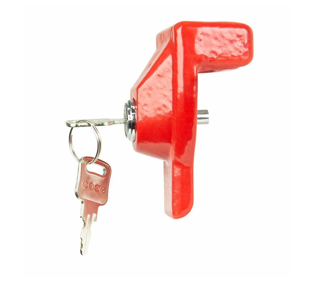 10Pk Heavy Duty Iron Air Brake Gladhand Lock w/ Keyed Alike for Semi Trailer