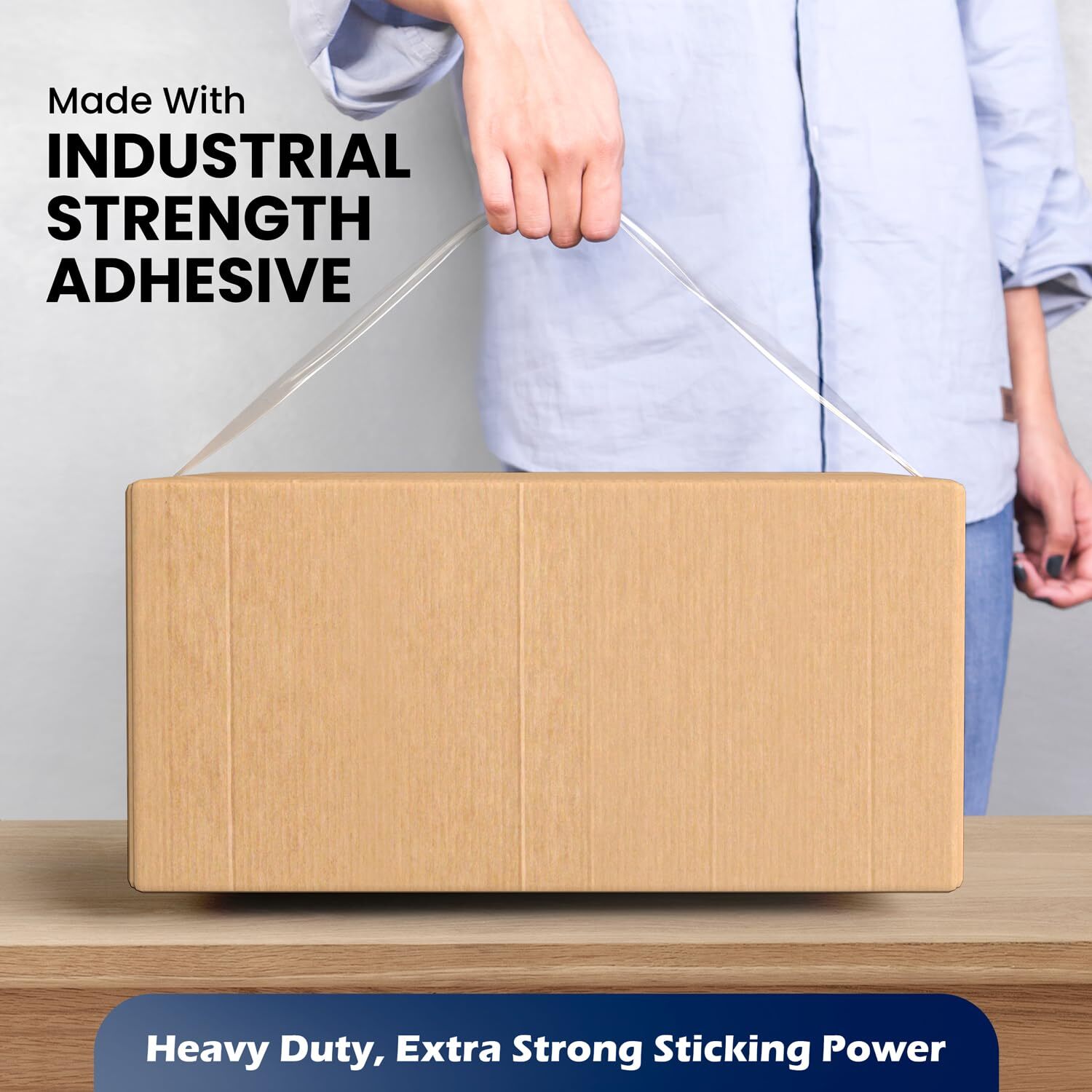 72 Rolls Shipping Packaging Box Packing Sealing Tape 2 mil 2" x 110 Yard 330FT