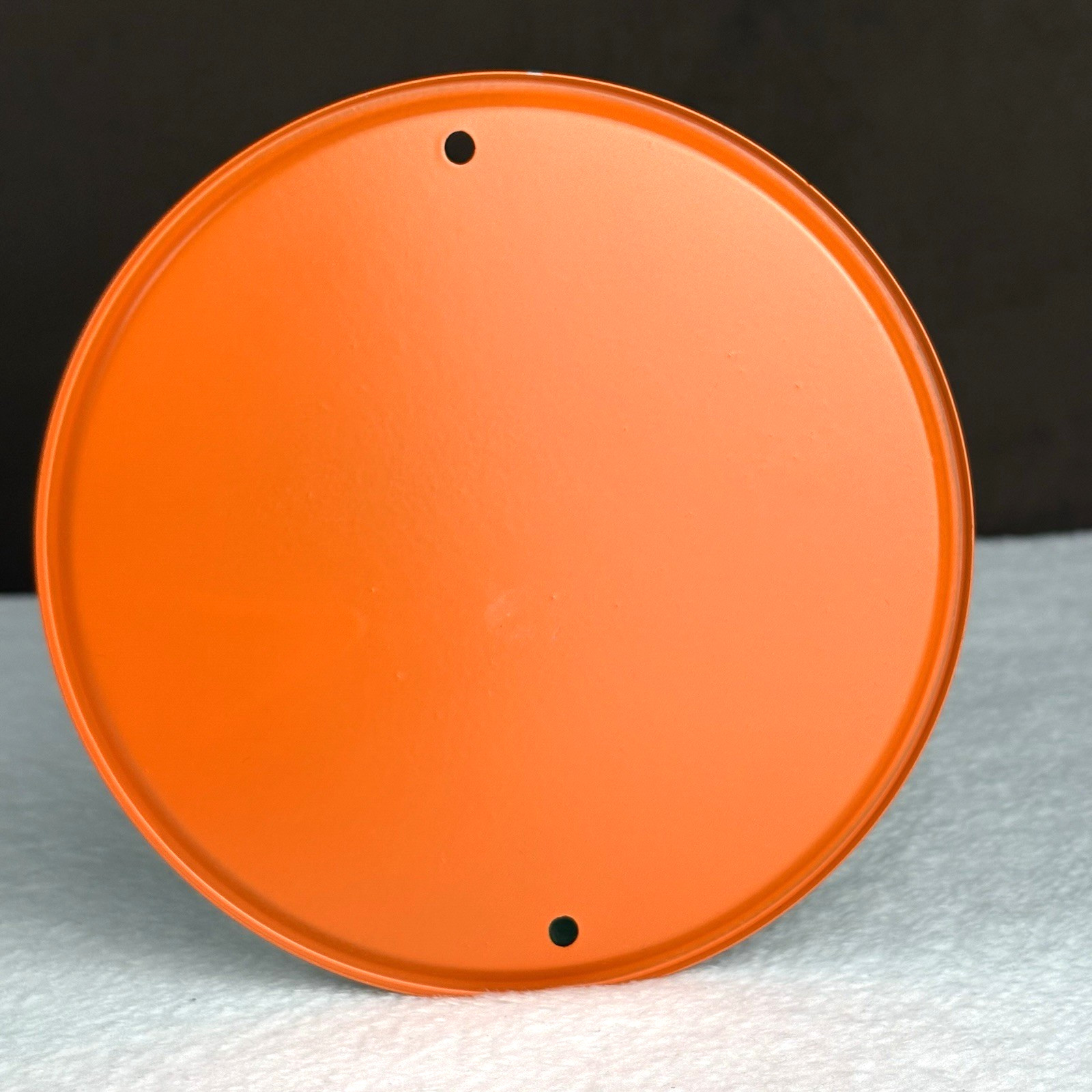 Vtg Orange Crush Crushy Mascot 'Ask for a Crush' Soda Pop Metal Advertising Sign