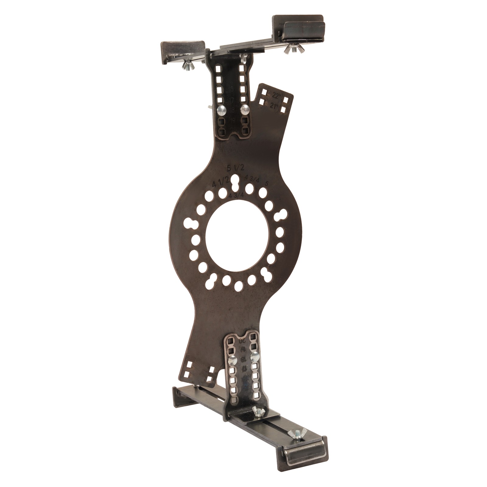 5-Lug Bolt Pattern Wheel Fitment Simulator Tool Tire/Rim Size Measuring Mockup