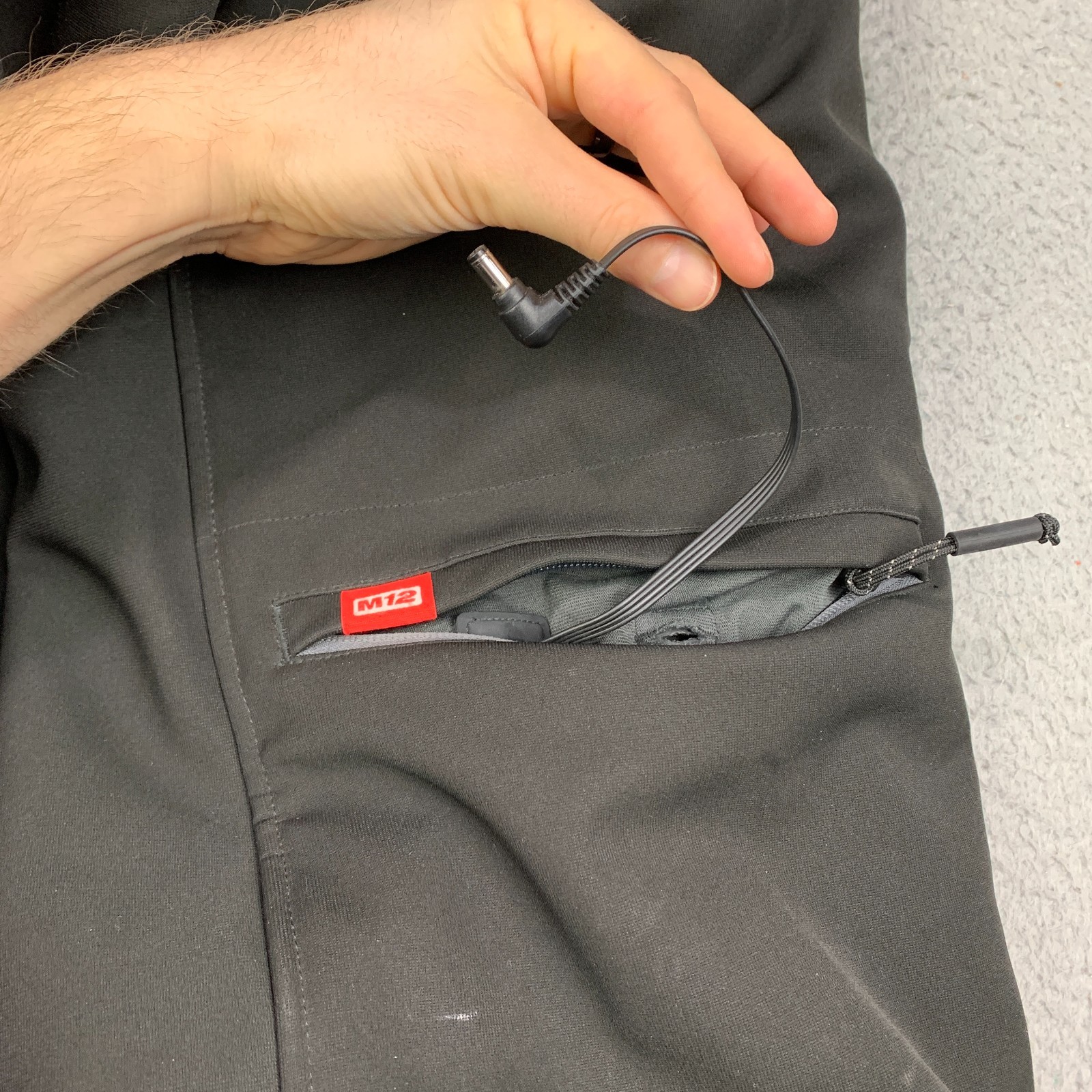 Milwaukee M12 Heated Jacket Mens XL Black Toughshell (No Battery)